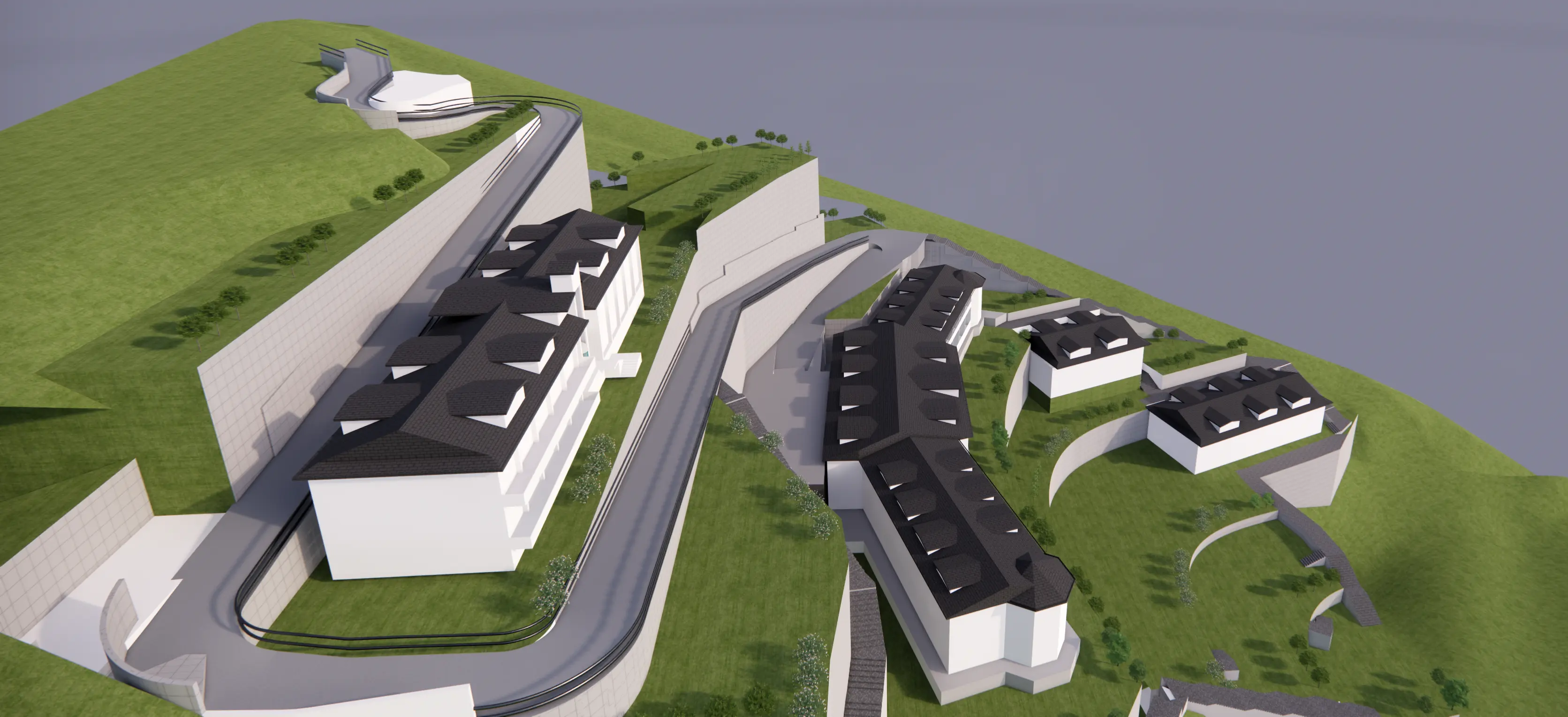 Construction in Hilly Area vs Flatland Area
